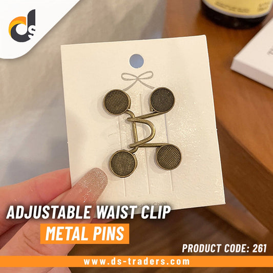 Adjustable Waist Clip Metal Pins - DS Traders