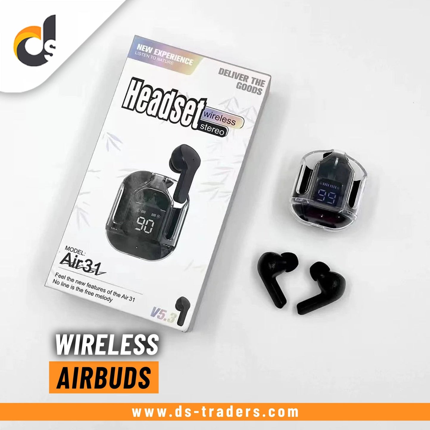 Air-31 Wireless Earbuds - DS Traders
