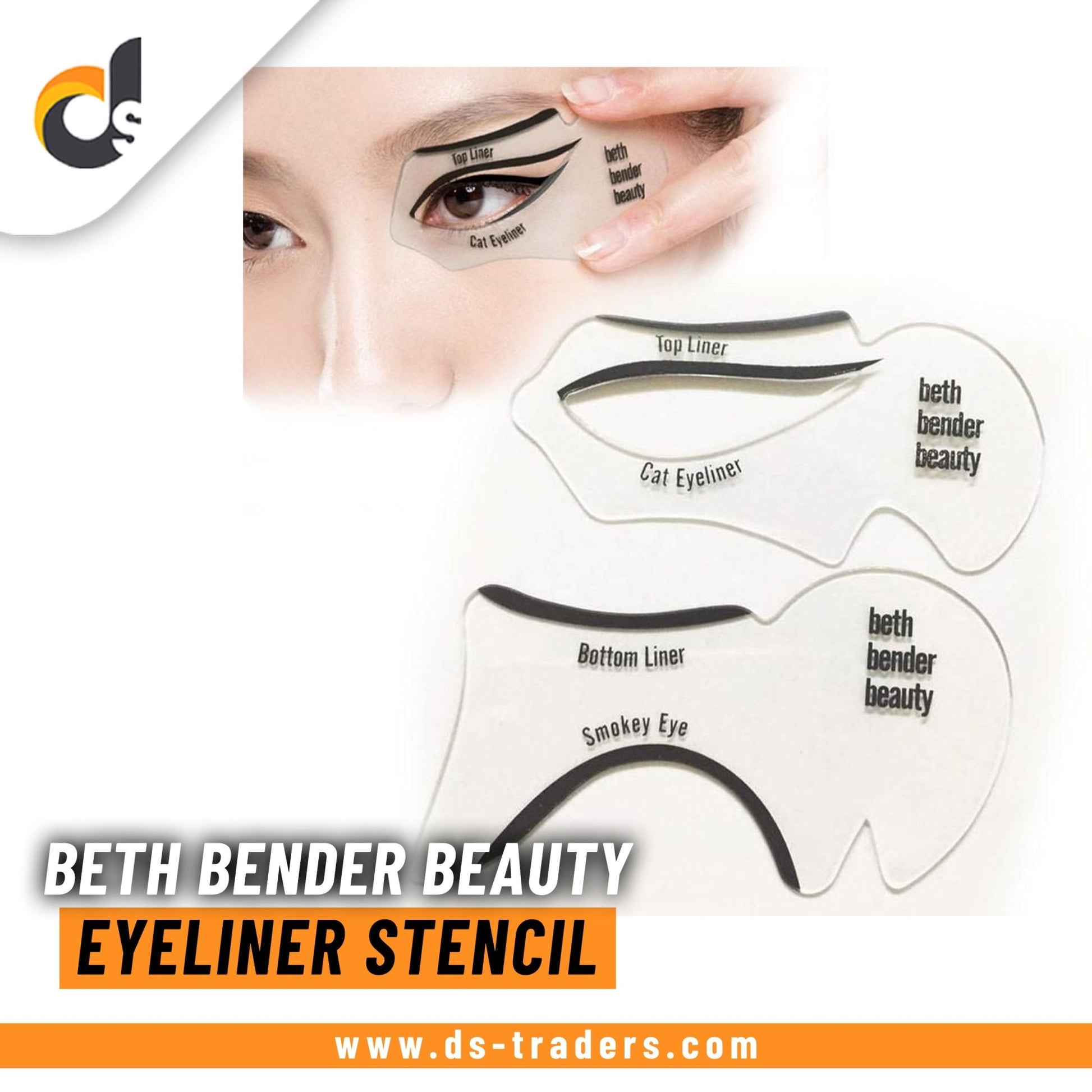 Beth Bender Beauty Eyeliner Stencil - DS Traders