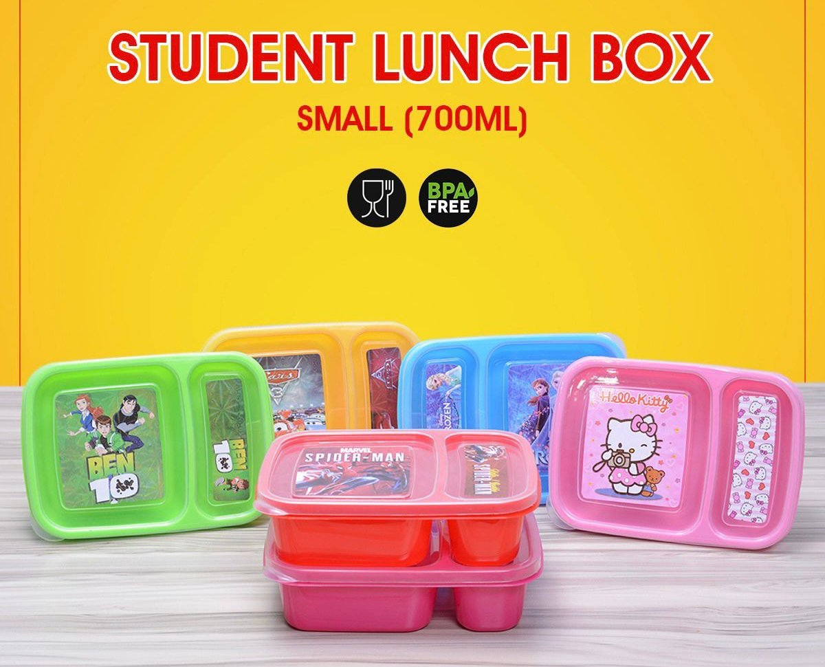 Cartoon Character Hero's Lunch Box - DS Traders