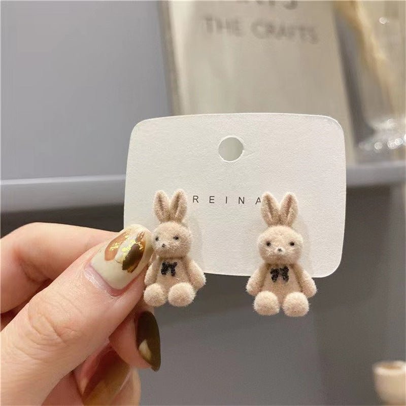 Cute Girl Bear Shape Earrings - DS Traders