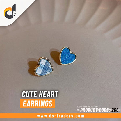 Cute Heart Earrings - DS Traders