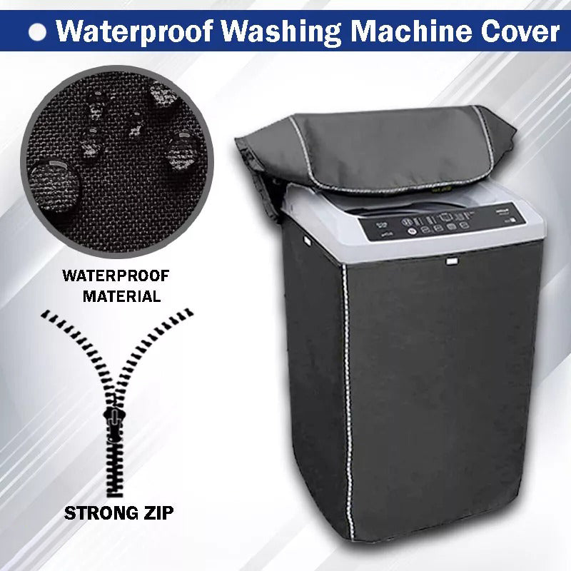 4-Sided Adjustable Waterproof Washing Machine Cover.