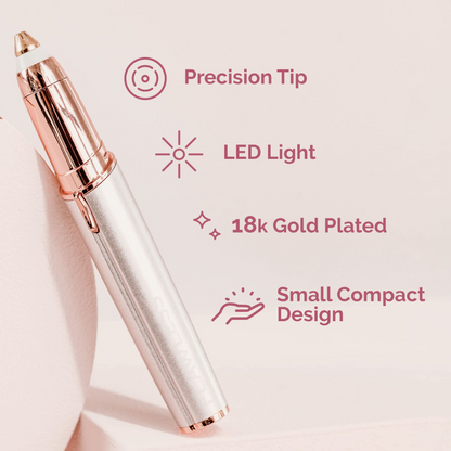 Professional Painless Finishing Touch Eyebrow Hair Trimmer.