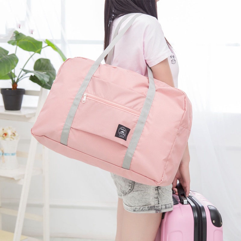 Fashion Wind Blows Folding Carry Travel Bag.