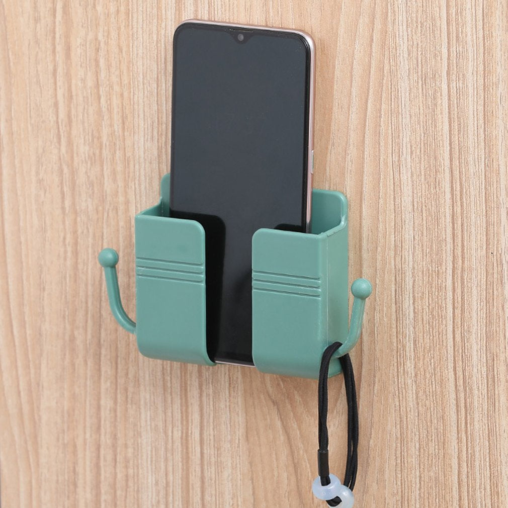 Multifunction Punch Free Wall Mounted Mobile Holder.