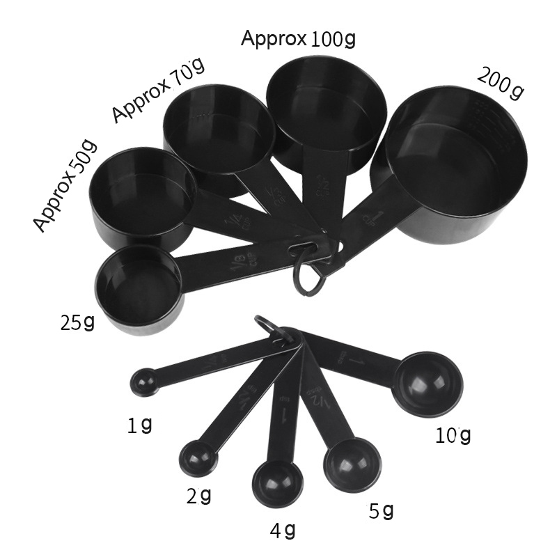 Pack of 10 Measuring Cups and Measuring Spoons