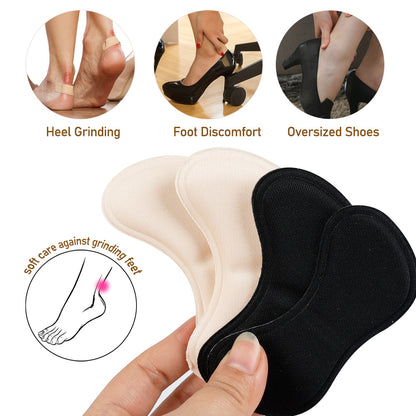 1Pairs Heel Insoles Patch Pain Relief Anti-wear Cushion Pads.