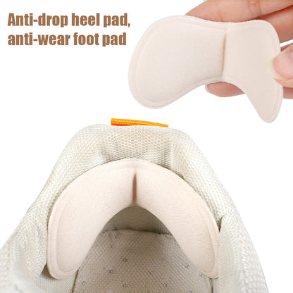 1Pairs Heel Insoles Patch Pain Relief Anti-wear Cushion Pads.