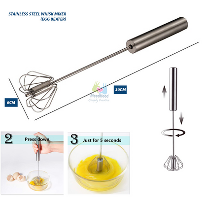 Stainless Steel Manual Multipurpose Whisker