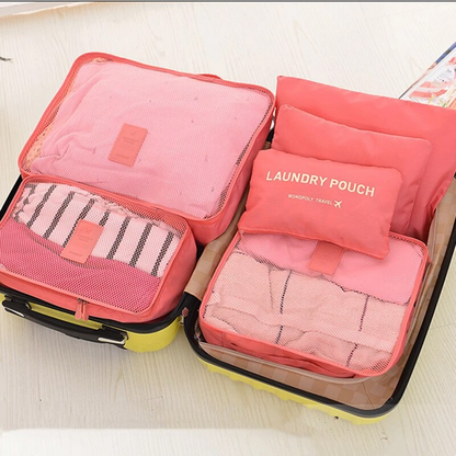 6 Pieces/Set Thicken Travel Storage Bags For Home Clothes Shoes Cosmetic Etc.