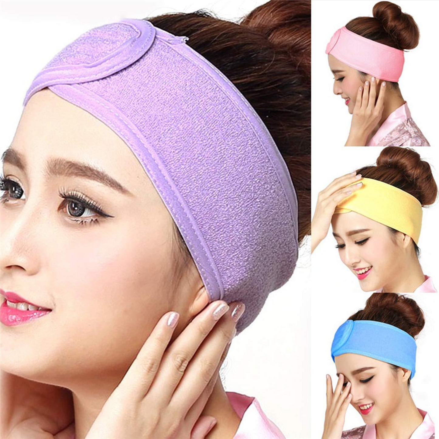 Beauty Head-Cloth Adjustable Facial Band.