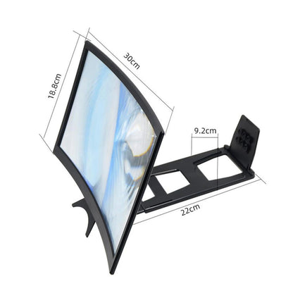12-Inch HD Screen Magnifier Stend Enlarged Screen Mobile Phone Projection.