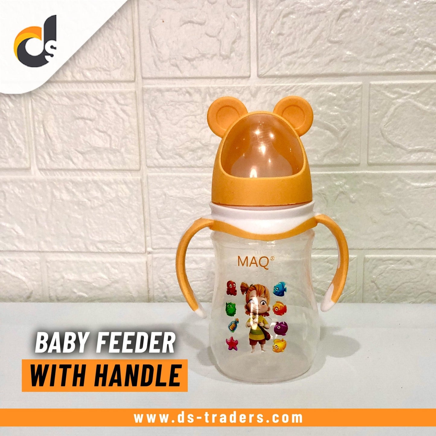 Durable Baby Feeder With Handle - DS Traders