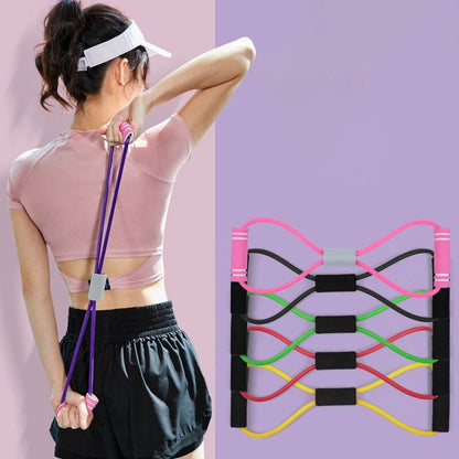 Exercise Chest Stretcher Resistance Exercise Band With Comfortable Handles. - DS Traders