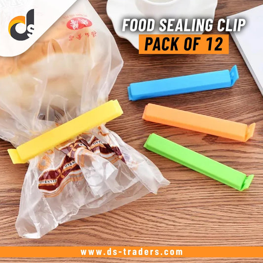 Food Bag Sealing Clips | Pack of 12 - DS Traders