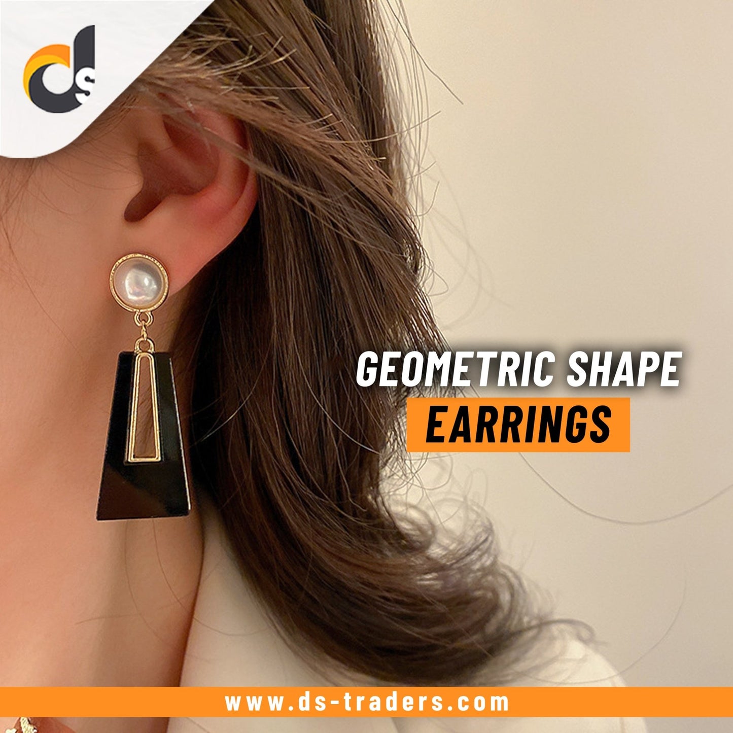 Geometric Shape Earrings - DS Traders