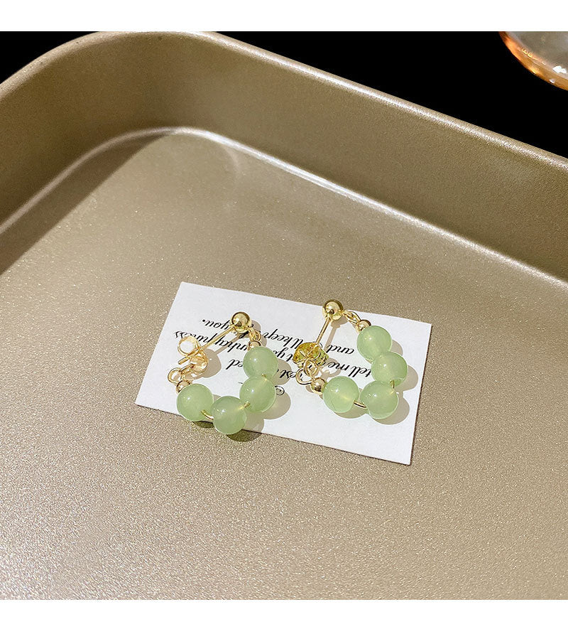 Green Grapes Earrings - DS Traders