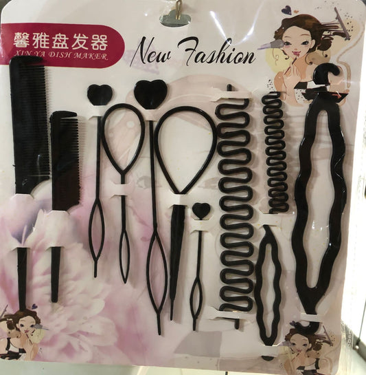Hair Styling Tools | 11pcs Accessories Set - DS Traders