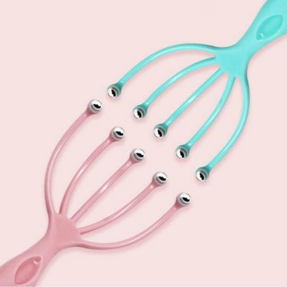 Handheld 5-Claw Head Massager Relieve Pain Stress Relax. - DS Traders