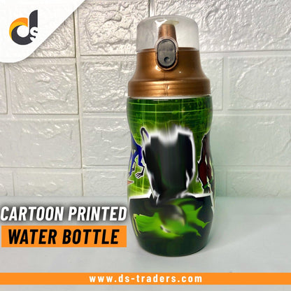 Kids Cartoon Printed Water Bottle - DS Traders