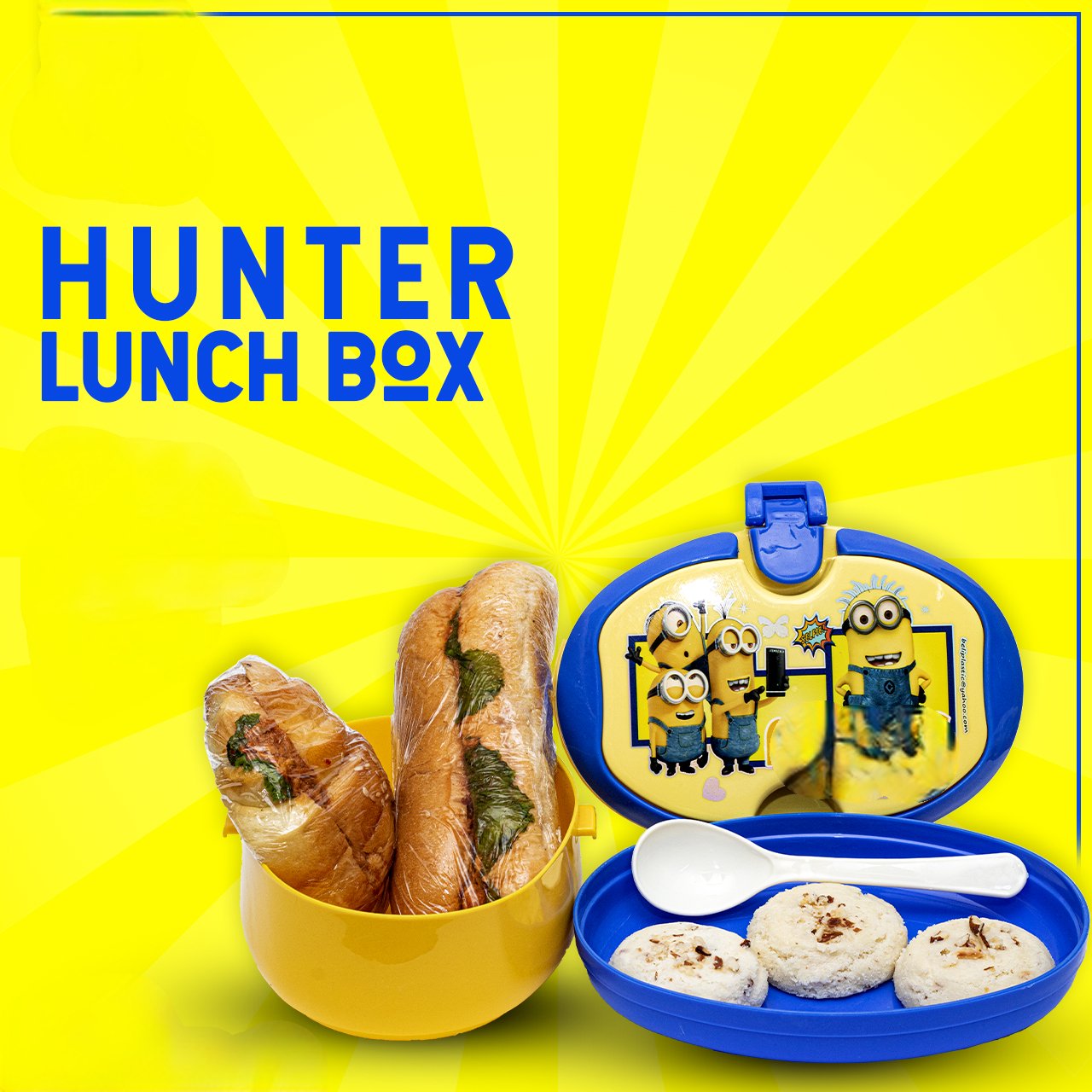 Kids School Hunter Lunch Box - DS Traders
