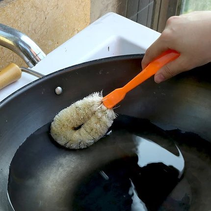 Kitchen Long-handle nonstick skillet brush oil cleaning brush - DS Traders