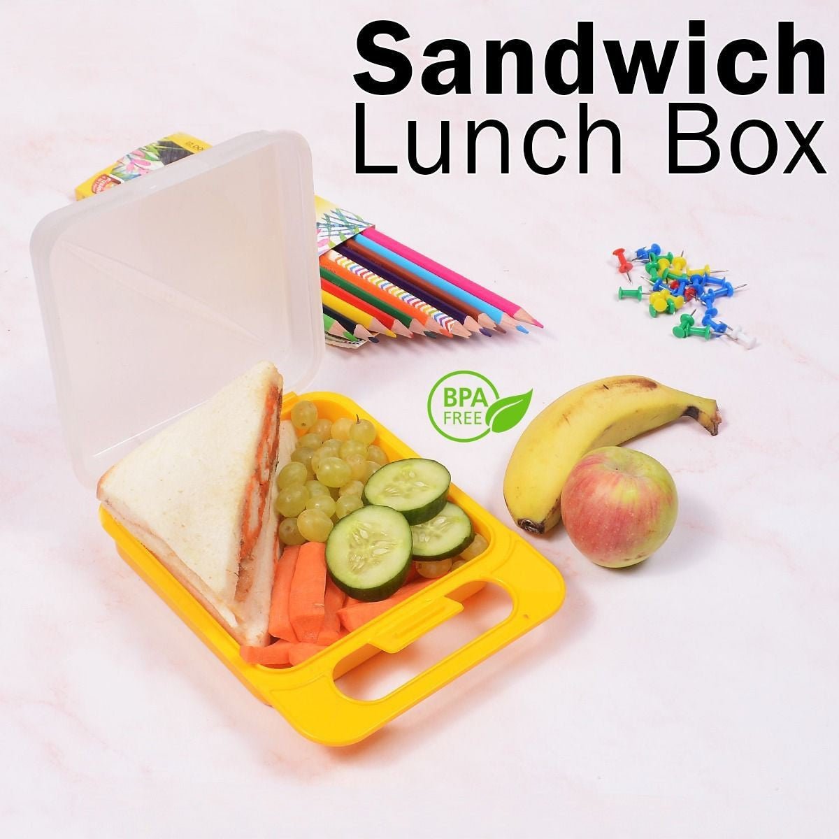 Lunch Box Set With Fork. - DS Traders