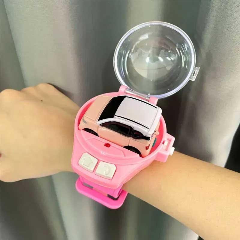 Mini Watch Speedup TeleCar , Rechargeable Watch Remote Control. - DS Traders