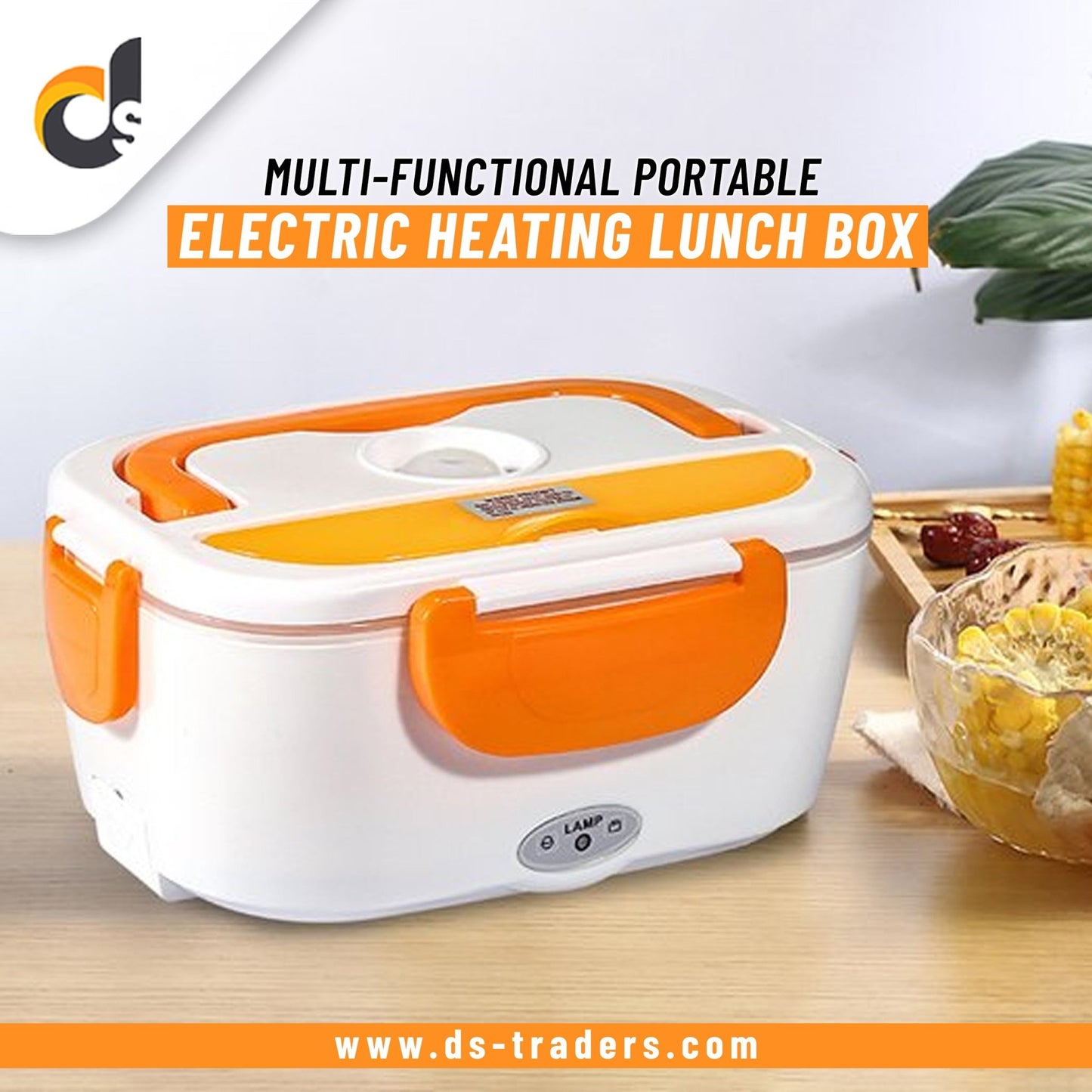 Multi-Functional Portable Electric Heating Lunch Box - DS Traders