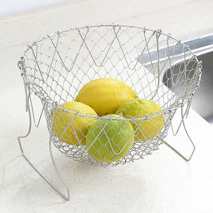 Multifunctional Foldable Chef Basket | 12 in 1 Kitchen Tool - DS Traders