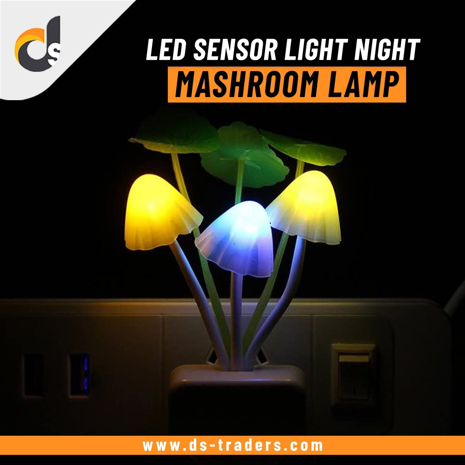 Mushroom LED Sensor Light Night Lamp - DS Traders