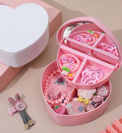 New Heart Shape Jewelry Storage Box. - DS Traders