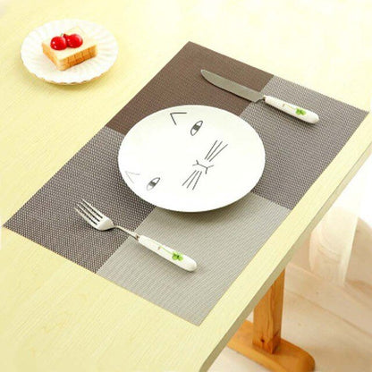 New PVC Dining Table Placemat Europe Style Mat. - DS Traders