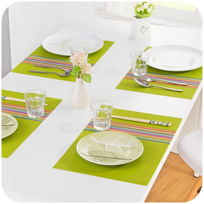 New PVC Dining Table Placemat Europe Style Mat. - DS Traders