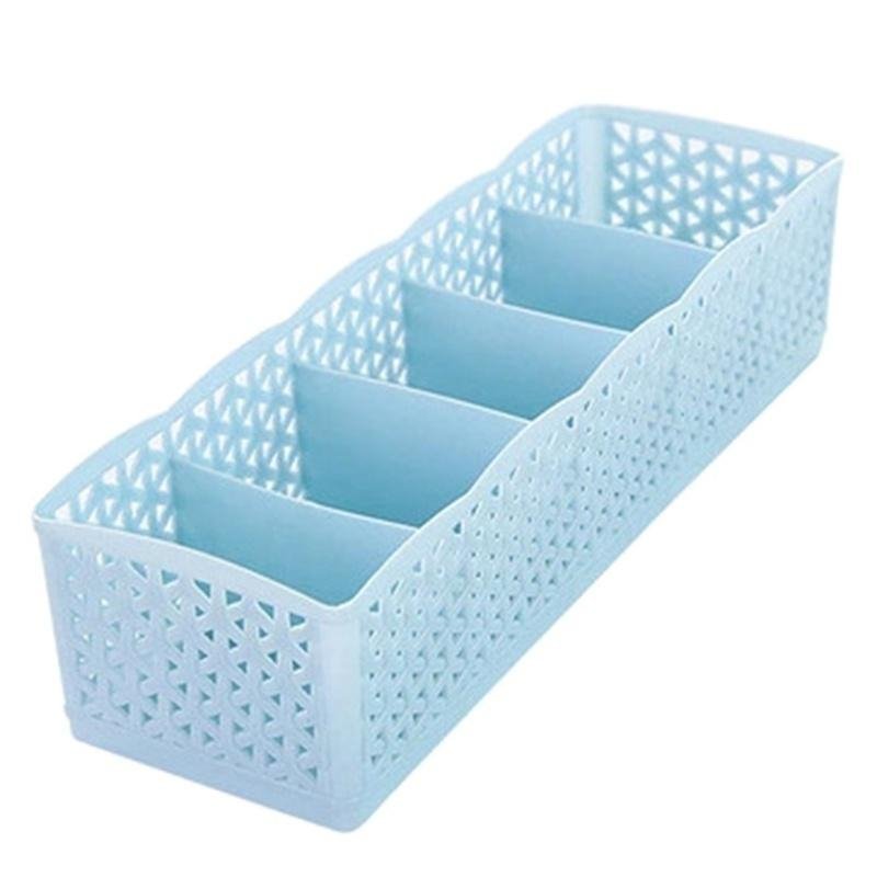 Pack of 1 - 5 Grids Plastic Organizer Storage Box - DS Traders