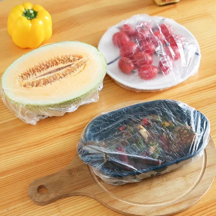 Pack of 100 - Disposable Plastic food Wrap - DS Traders