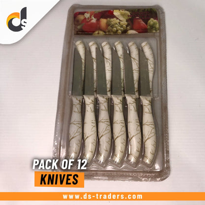 Pack Of 12 - High Quality Fruits Knives - DS Traders