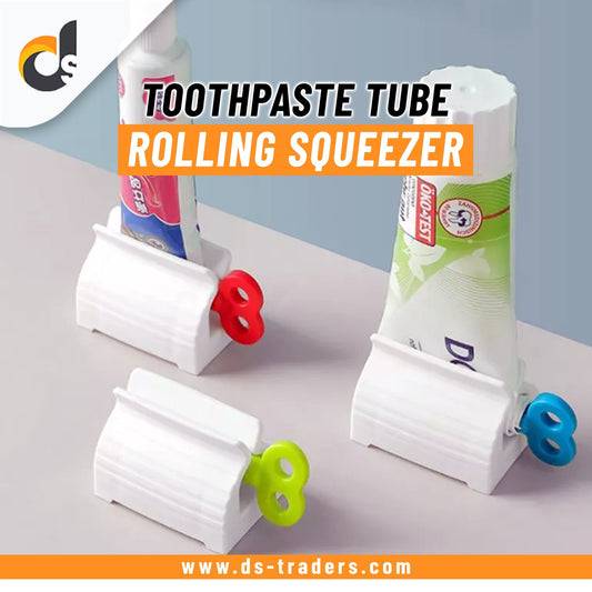 Pack Of 2 - Toothpaste Tube Rolling Squeezer - DS Traders