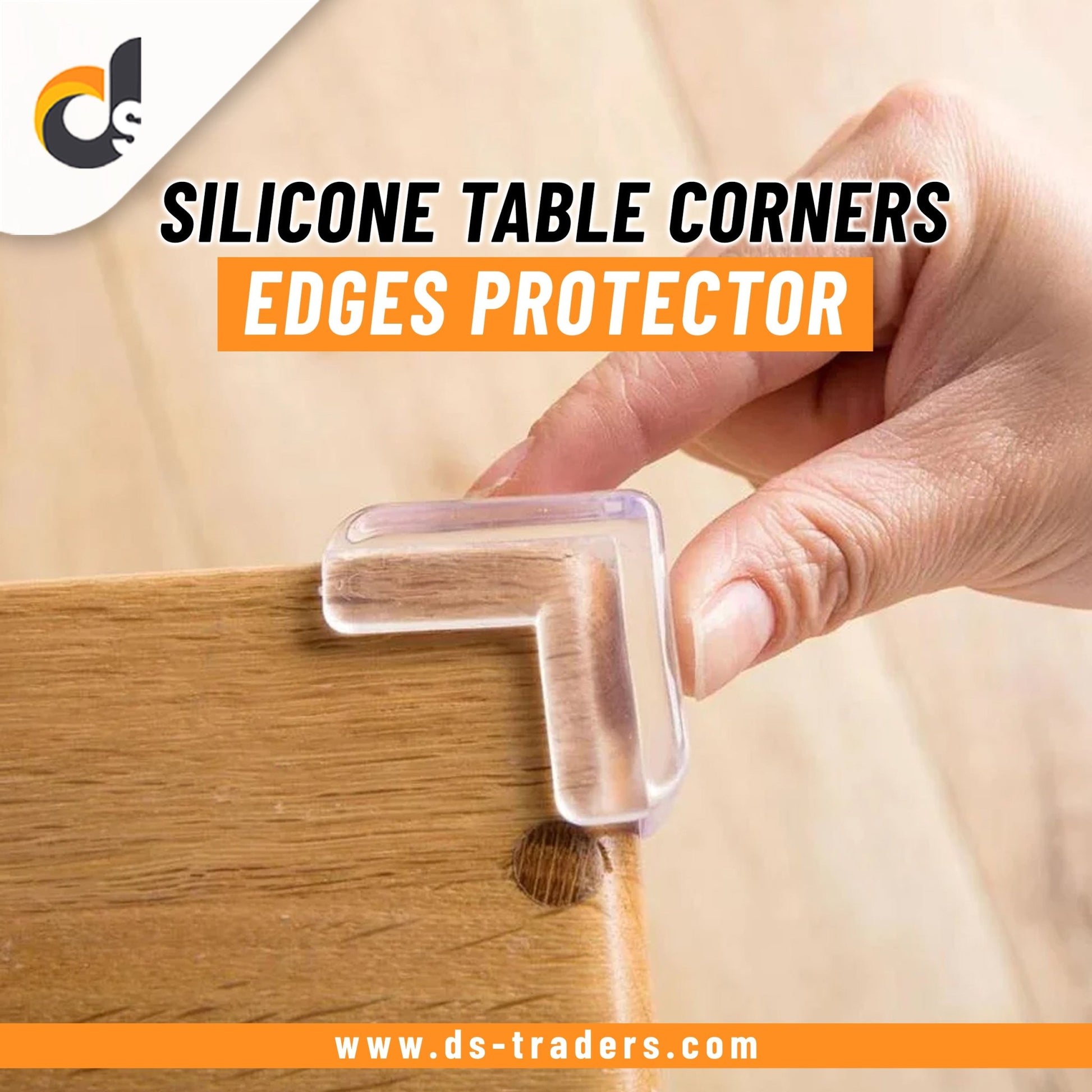 Pack Of 4- Silicone Table Corners Edge Protector - DS Traders