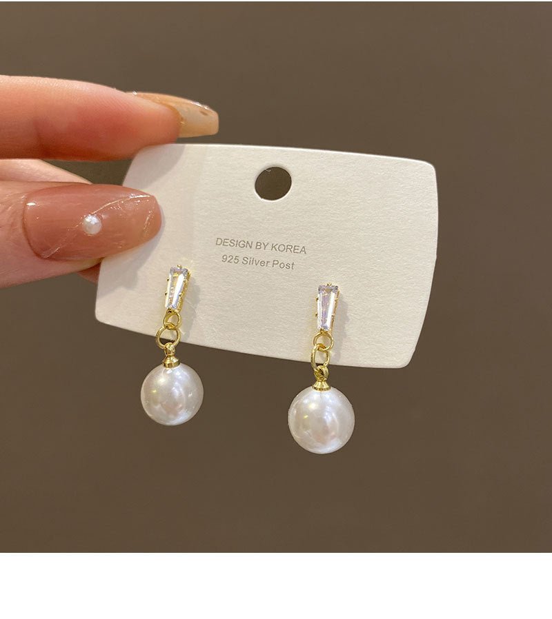 Pearl Drop Earrings - DS Traders