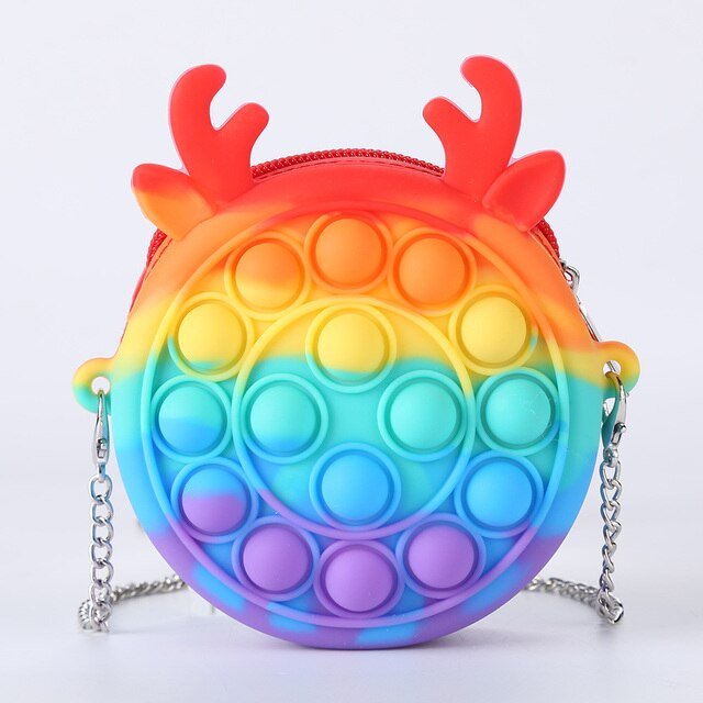 Popit Fashion Bag Bubble Decompression Toy - DS Traders