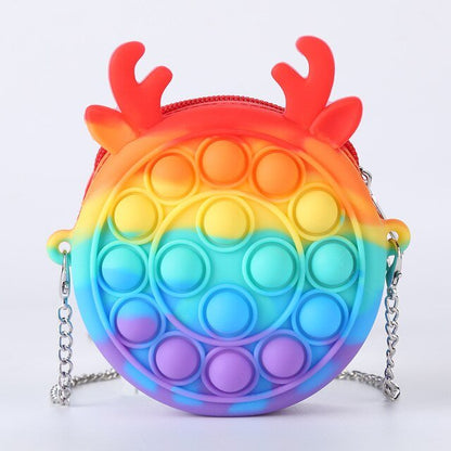 Popit Fashion Bag Bubble Decompression Toy - DS Traders