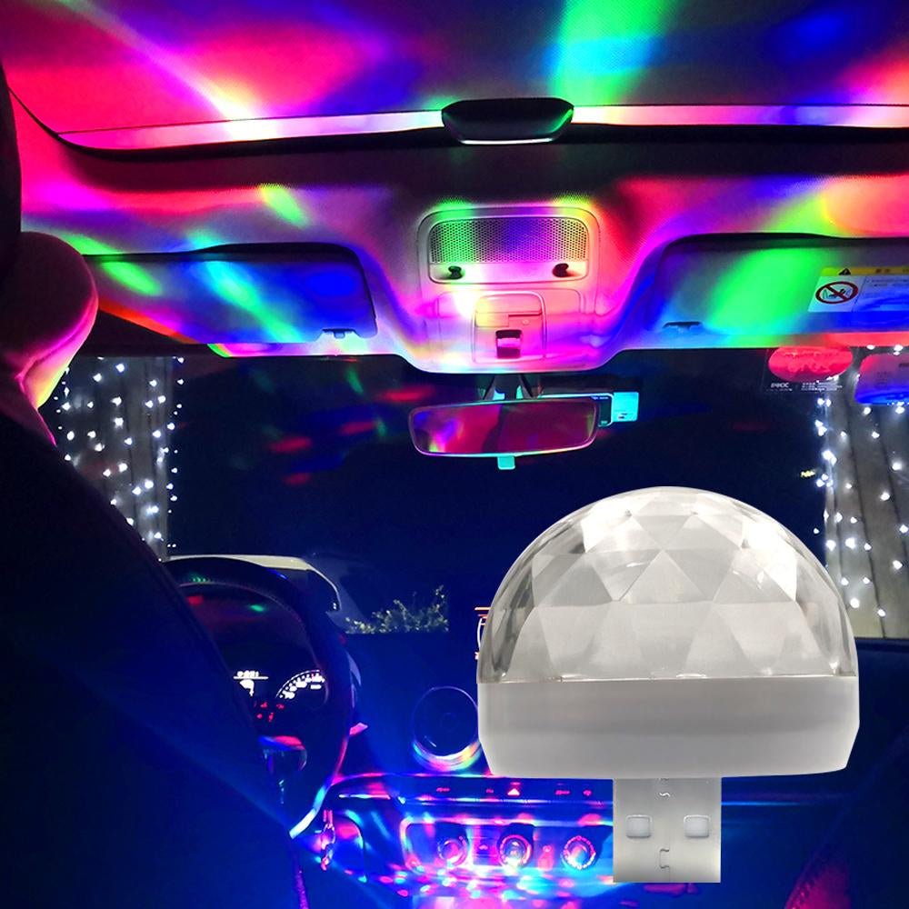 Portable Mini USB LED DJ Disco Ball Light. - DS Traders