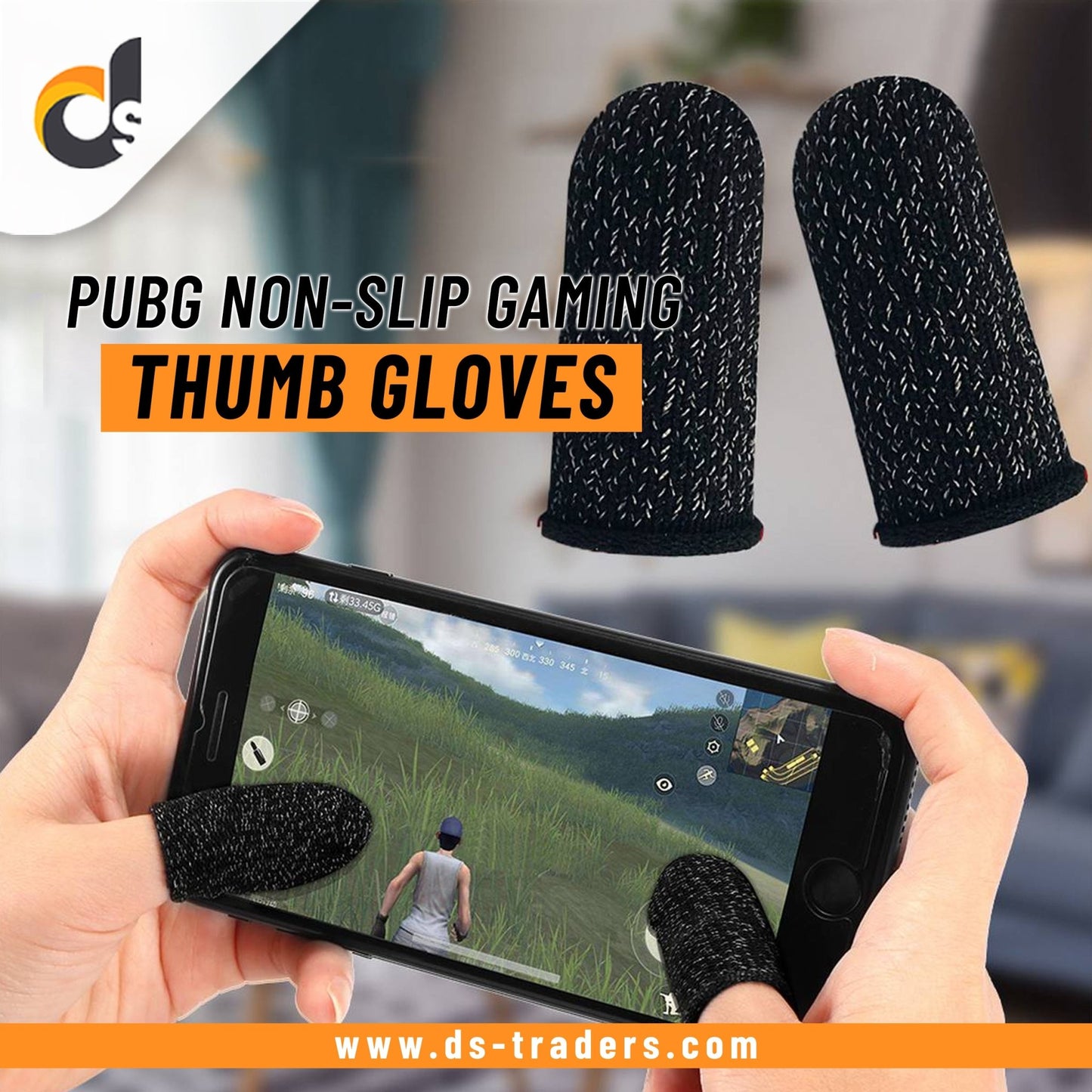 PUBG Non-Slip Thumbs Gloves for Gaming - DS Traders
