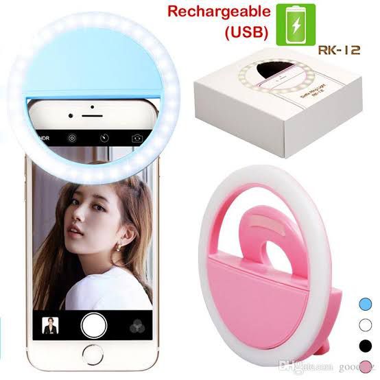 Rechargeable Selfie Ring Light - DS Traders