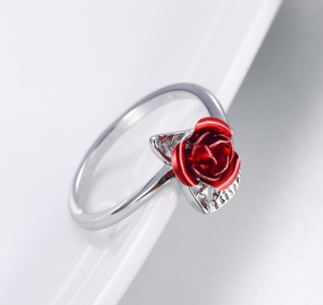 Rose Design Ring | Adjustable Size - DS Traders