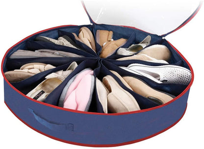 Round Shaped Shoes Organizer for 12 Pairs - DS Traders