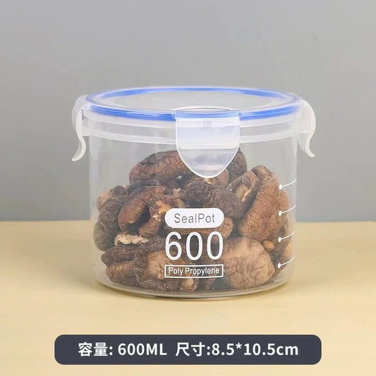 Sealed transparent plastic jar kitchen cereal storage box 1PC (RANDOM SIZE) - DS Traders