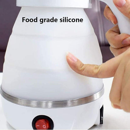 Silicone Foldable Leak Proof Electric Kettle (600ML). - DS Traders